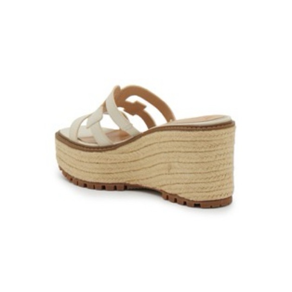 Sam Edelman • Laine Leather Wedge Sandals • Women’s Size 9 - Picture 5 of 6